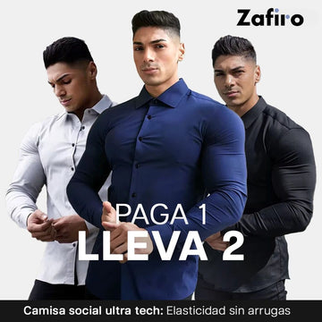 ¡Llévate 2 por el precio de 1! | Camisa Ultra Tech Social - Original Antipliegues